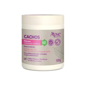 Máscara Nutritiva Apice Cachos 500g - Imagem 1