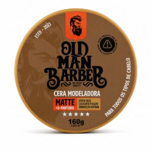 Cera Modeladora Mate Old Man Barber 160g - Imagem 3