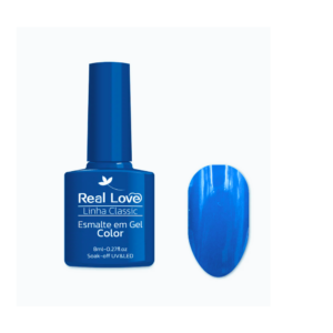 Esmalte Real Love Linha Classic Azul 8ml - Imagem 4