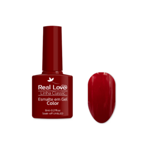 Esmalte Real Love Linha Classic Vermelho 55 8ml - Imagem 4