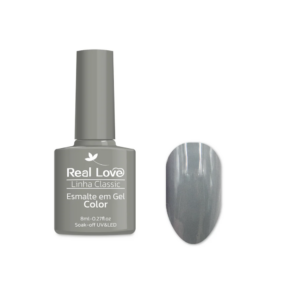 Esmalte Real Love Linha Classic Cinza 60 8ml - Imagem 3
