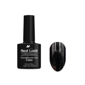 Esmalte Real Love Linha Classic Preto 51 8ml - Imagem 4