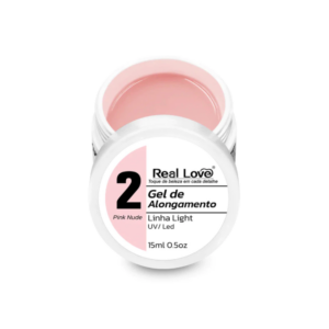 Gel de Alongamento Real Love Classic 2 Pink Nude 15ml - Imagem 3
