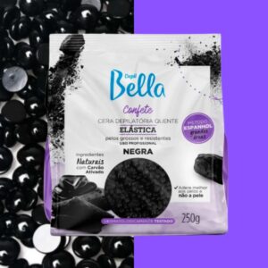 Cera Confete Depil Bella Negra 250g - Imagem 3