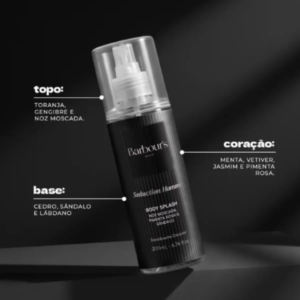 Body Splash Seduction Masculino Barbour's Beauty 200 Ml - Imagem 5