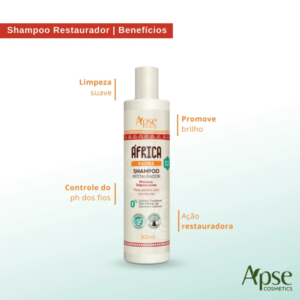 Shampoo Ápice África Baobá Restaurador 300ml - Imagem 4