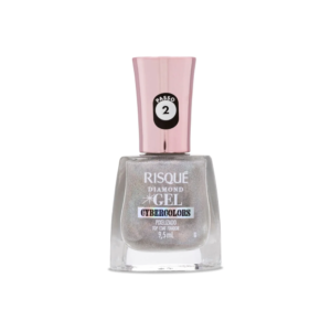 Top Coat Fixador Risqué Diamond Gel Cybercolors 9,5 mL - Imagem 6