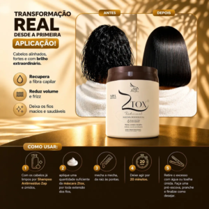 Zap Bx Ztox Oleo Macadamia & Chia Mascara 950g - Imagem 2
