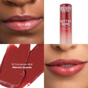 Gloss Stick Butter Bomb - Ruby Kisses Cinnamon Roll - Imagem 3