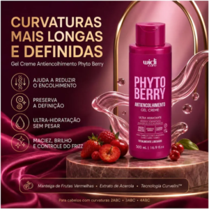 Gel Creme WidiCare PhytoBerry 500ml - Imagem 4