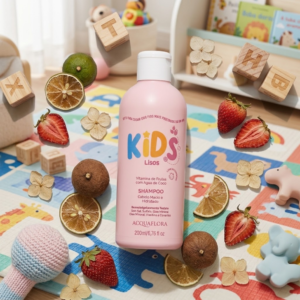 Shampoo Acquaflora Kids Lisos 200ml - Imagem 3
