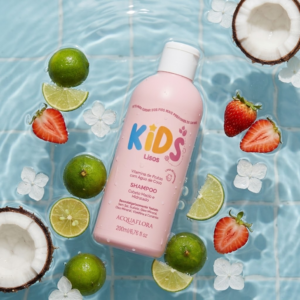 Shampoo Acquaflora Kids Lisos 200ml - Imagem 5