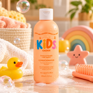 Condicionador Acquaflora Kids Cachos 200ml - Imagem 3